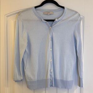 LOFT Soft Blue Women's Cardigan